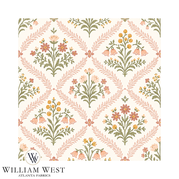 Atlanta Fabrics Connolly Park Blush Fabric | Atlanta Fabrics