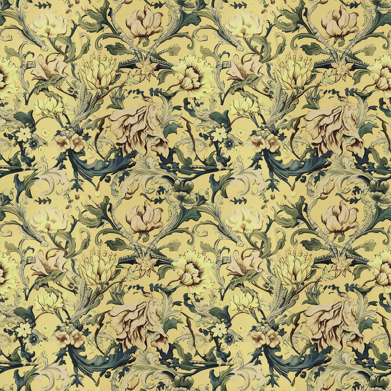 Constant Joy Daffodil Drapery Panel