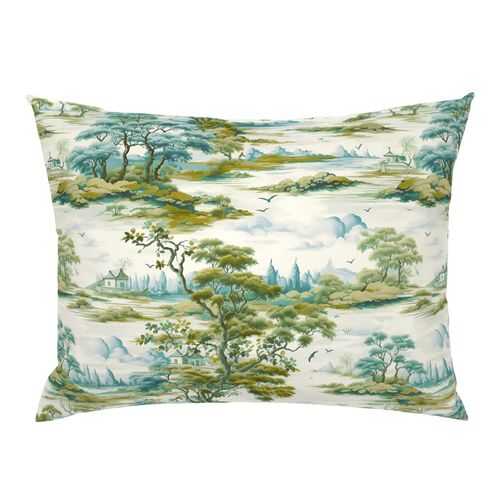 Cornwall Blue Green Pillow Sham