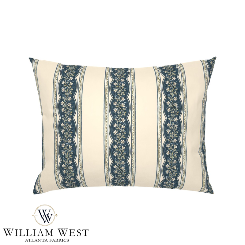 Cottage Garland Stripe Navy