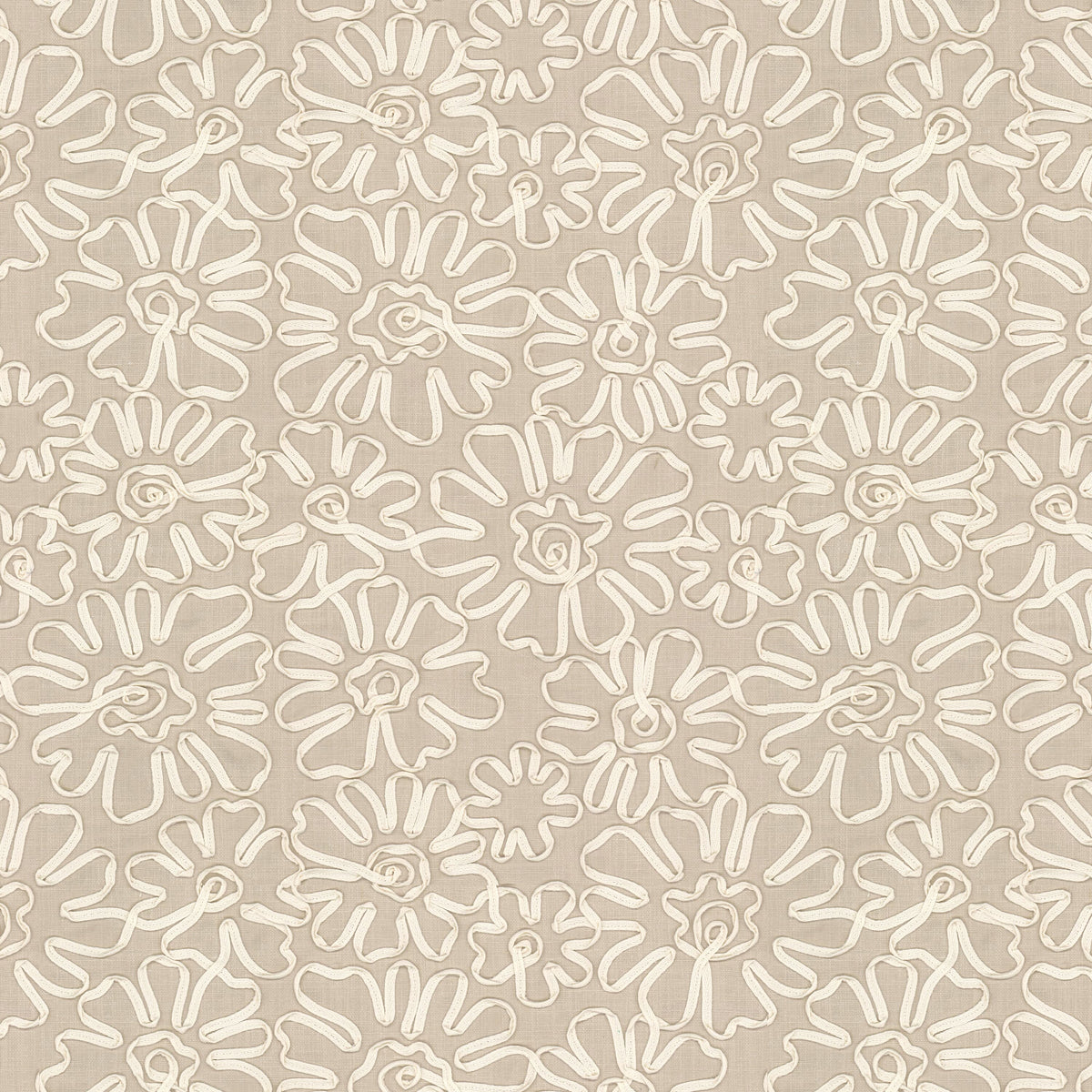 STOUT DEBUTANTE 1 KHAKI Fabric | Atlanta Fabrics