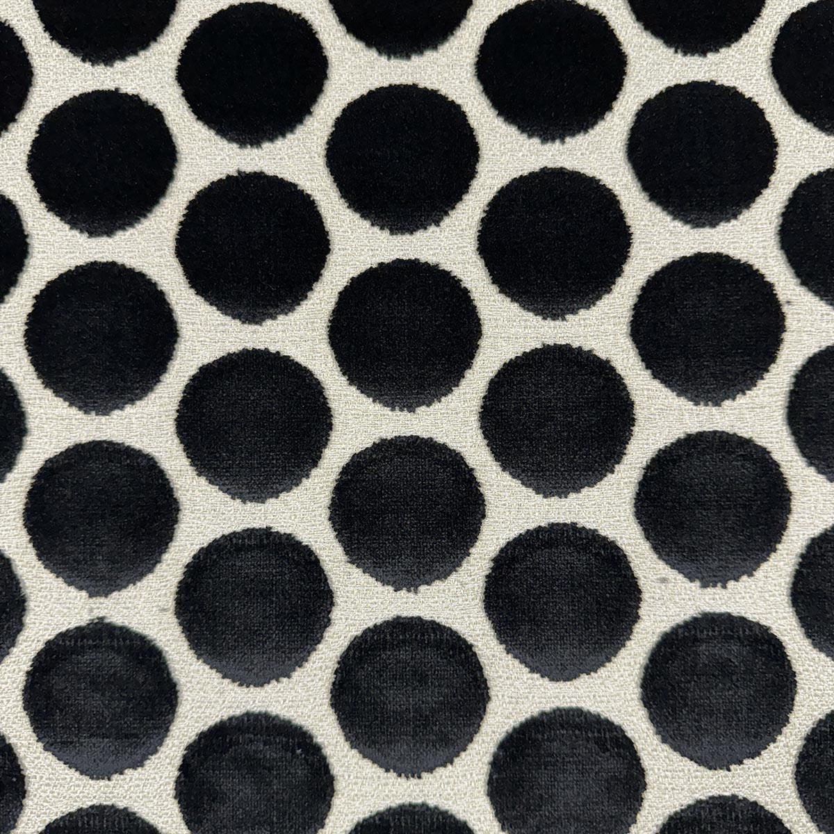MagFabrics DISKY EBONY Fabric | Atlanta Fabrics