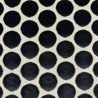 MagFabrics DISKY EBONY Fabric | Atlanta Fabrics