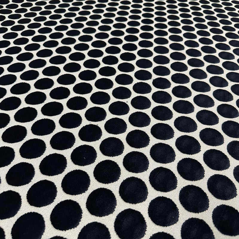 MagFabrics DISKY EBONY Fabric | Atlanta Fabrics