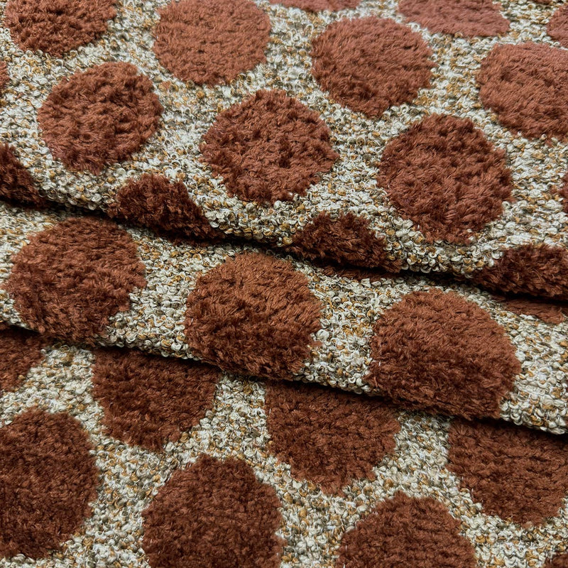 MagFabrics DOMINO GARNET  | Atlanta Fabrics