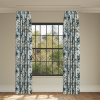 Dizzy Cornflower Made to Measure Curtains