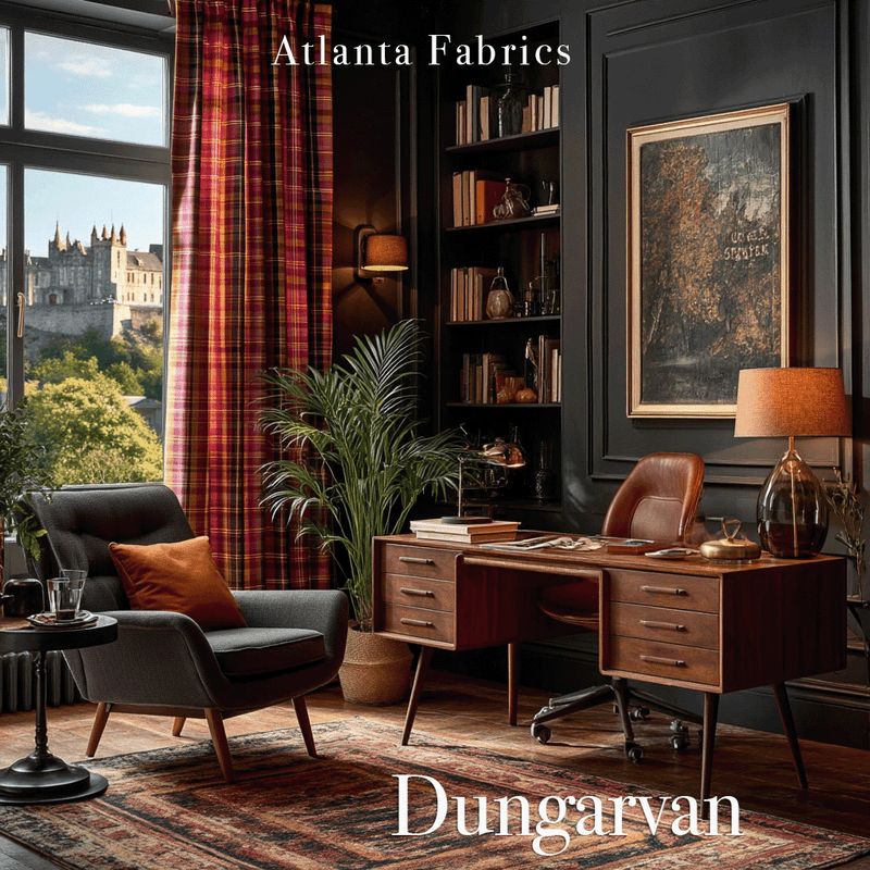 Atlanta Fabrics Dungarvan Plaid Casis Fabric | Atlanta Fabrics