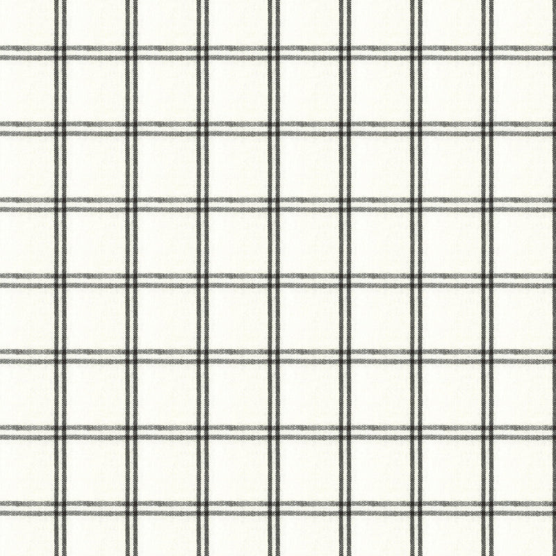 STOUT EMBASSY 1 BLACK/WHITE Fabric | Atlanta Fabrics