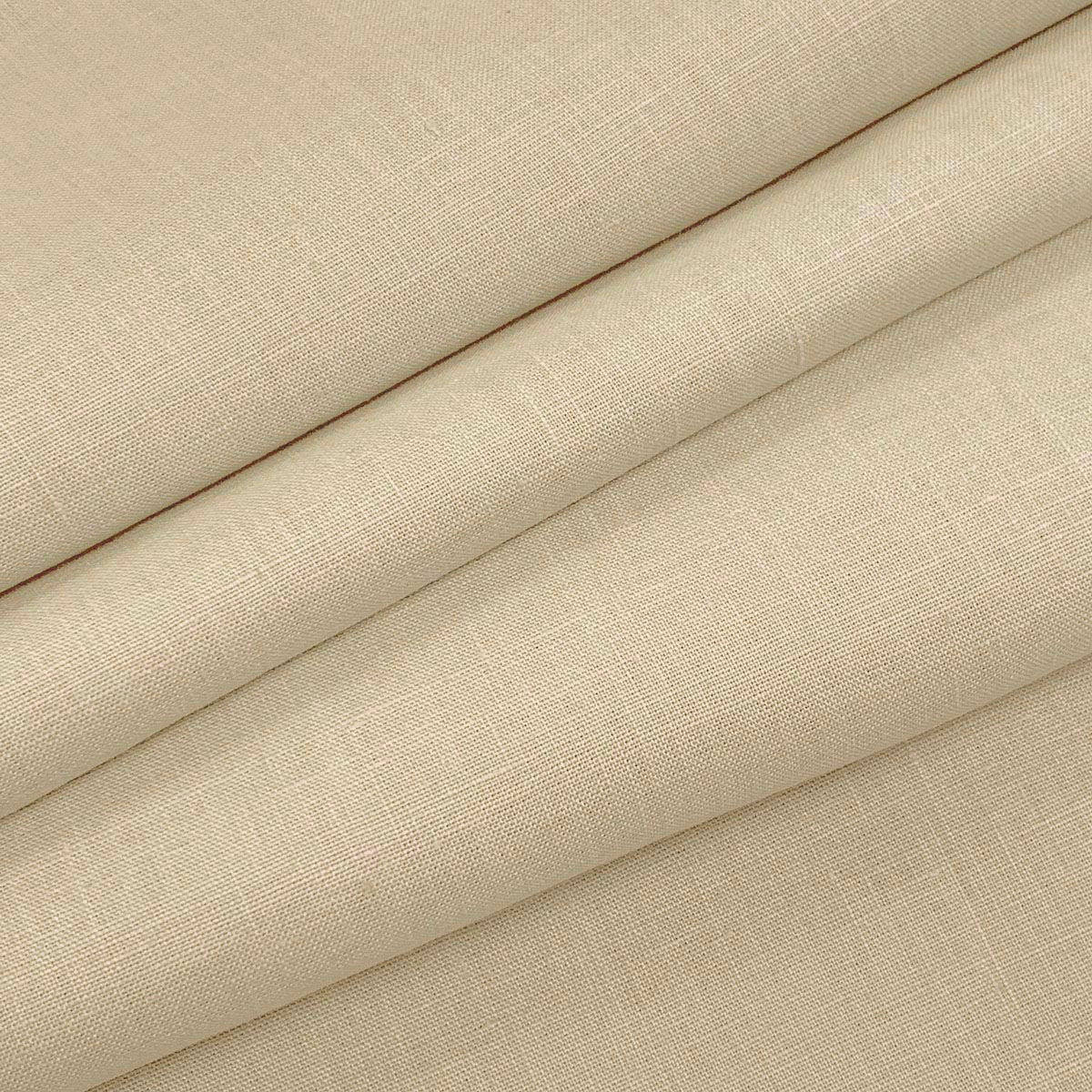 MagFabrics EMMA LINEN ALABASTER Fabric | Atlanta Fabrics
