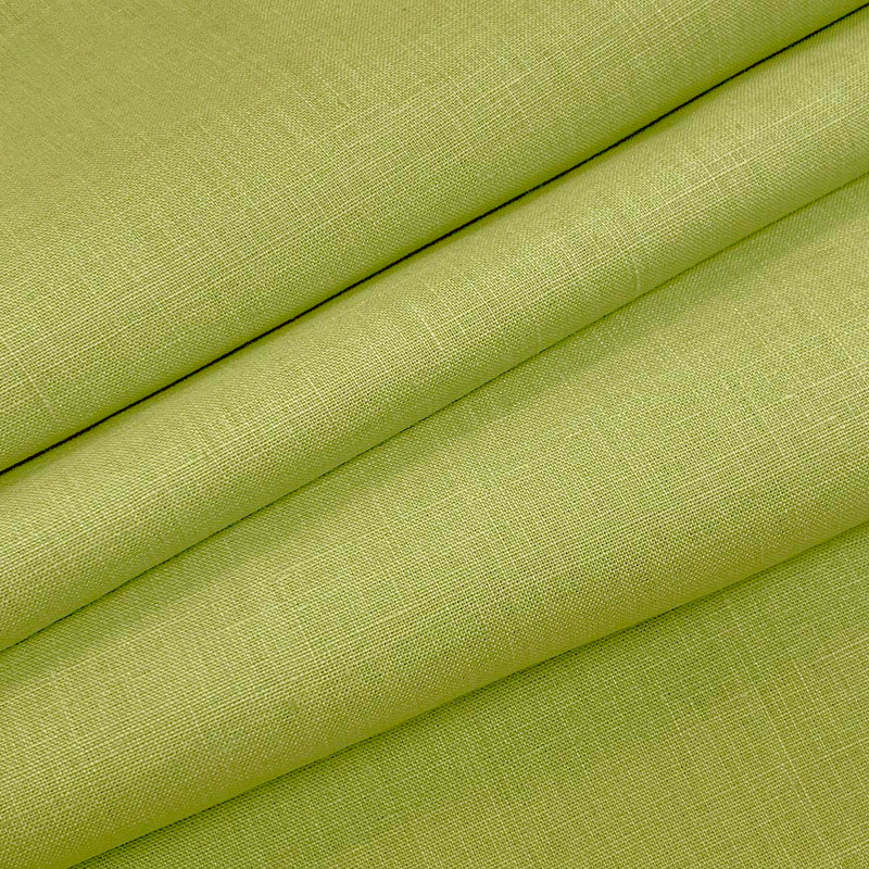 MagFabrics EMMA LINEN APPLE GREEN  | Atlanta Fabrics