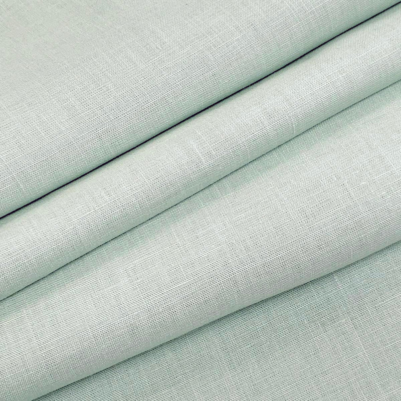 MagFabrics EMMA LINEN AQUA Fabric | Atlanta Fabrics