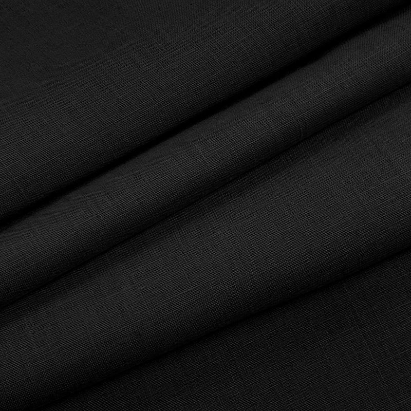 MagFabrics EMMA LINEN BLACK  | Atlanta Fabrics