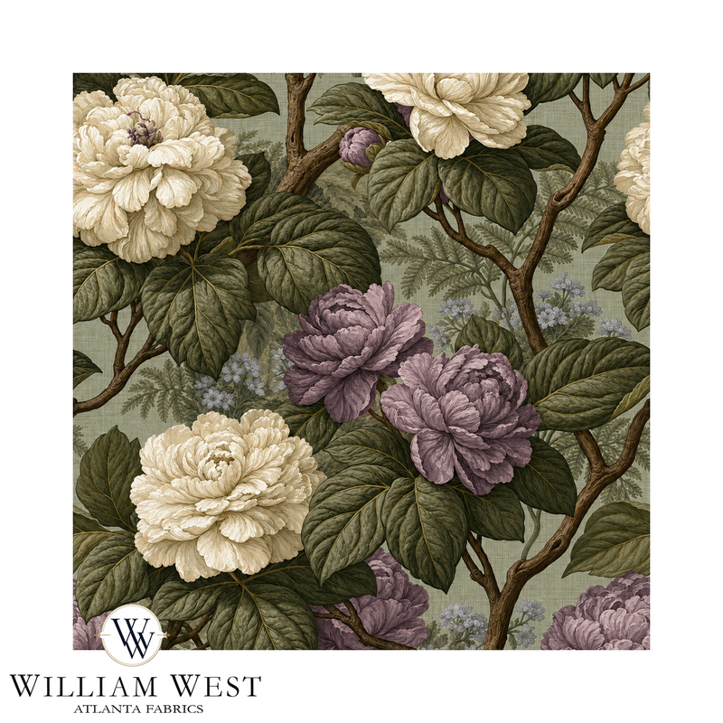 Atlanta Fabrics Eastern Trail Lavender Fabric Fabric | Atlanta Fabrics