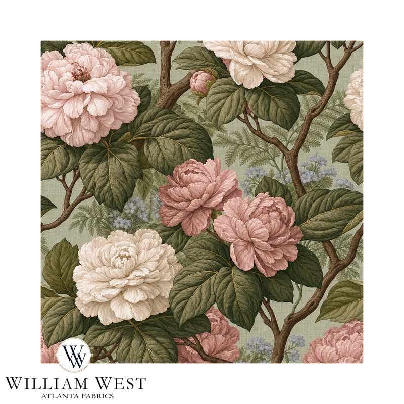 Atlanta Fabrics Eastern Trail Pink Fabric | Atlanta Fabrics