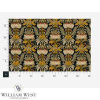 Atlanta Fabrics Elmstone Hall Persimmon Fabric | Atlanta Fabrics