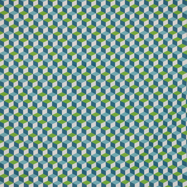 RM Coco Escher Azul Fabric | Atlanta Fabrics