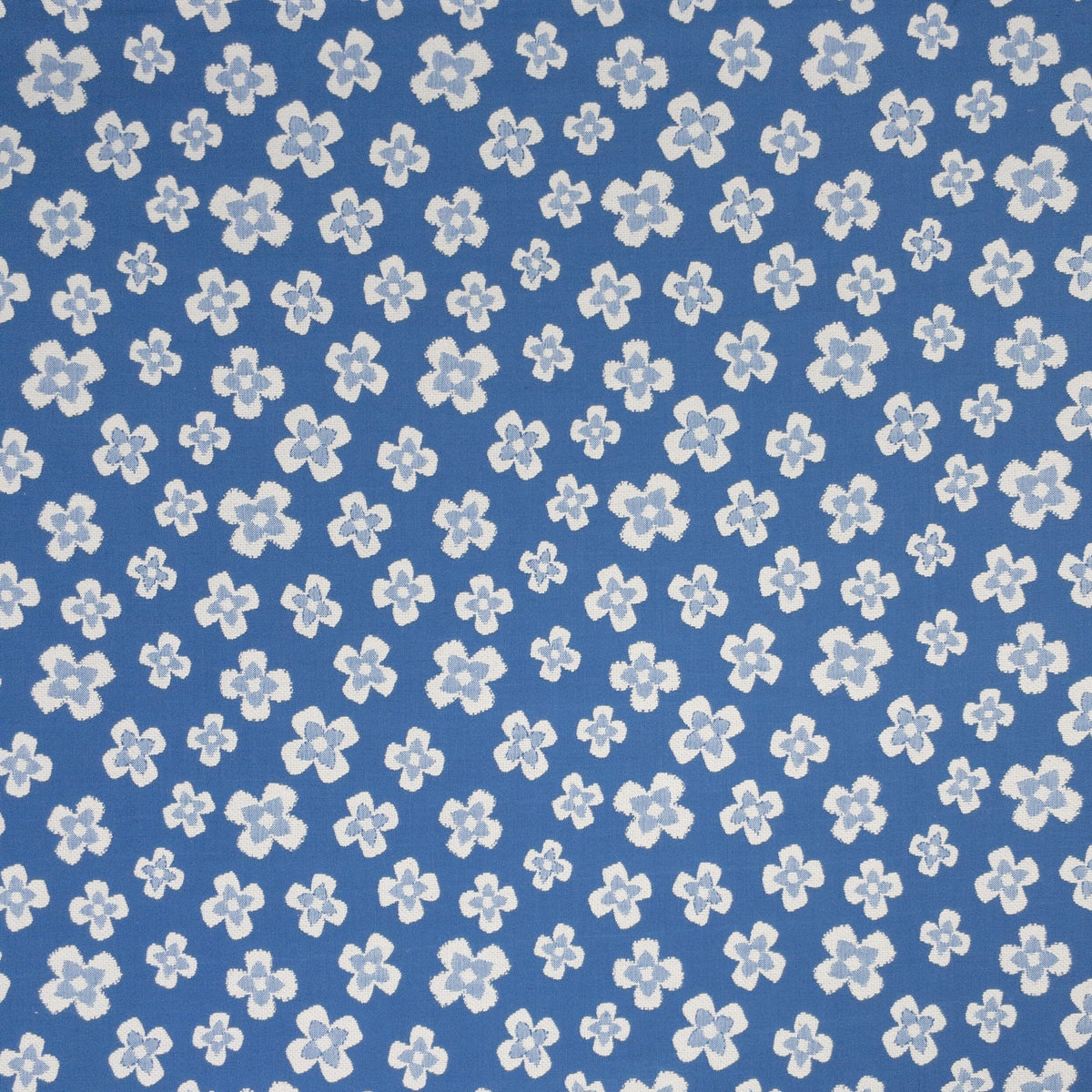 STOUT FANCIFUL 1 FRENCHBLUE Fabric | Atlanta Fabrics