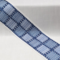 MagFabrics FENCI EMB TAPE BLUES  | Atlanta Fabrics