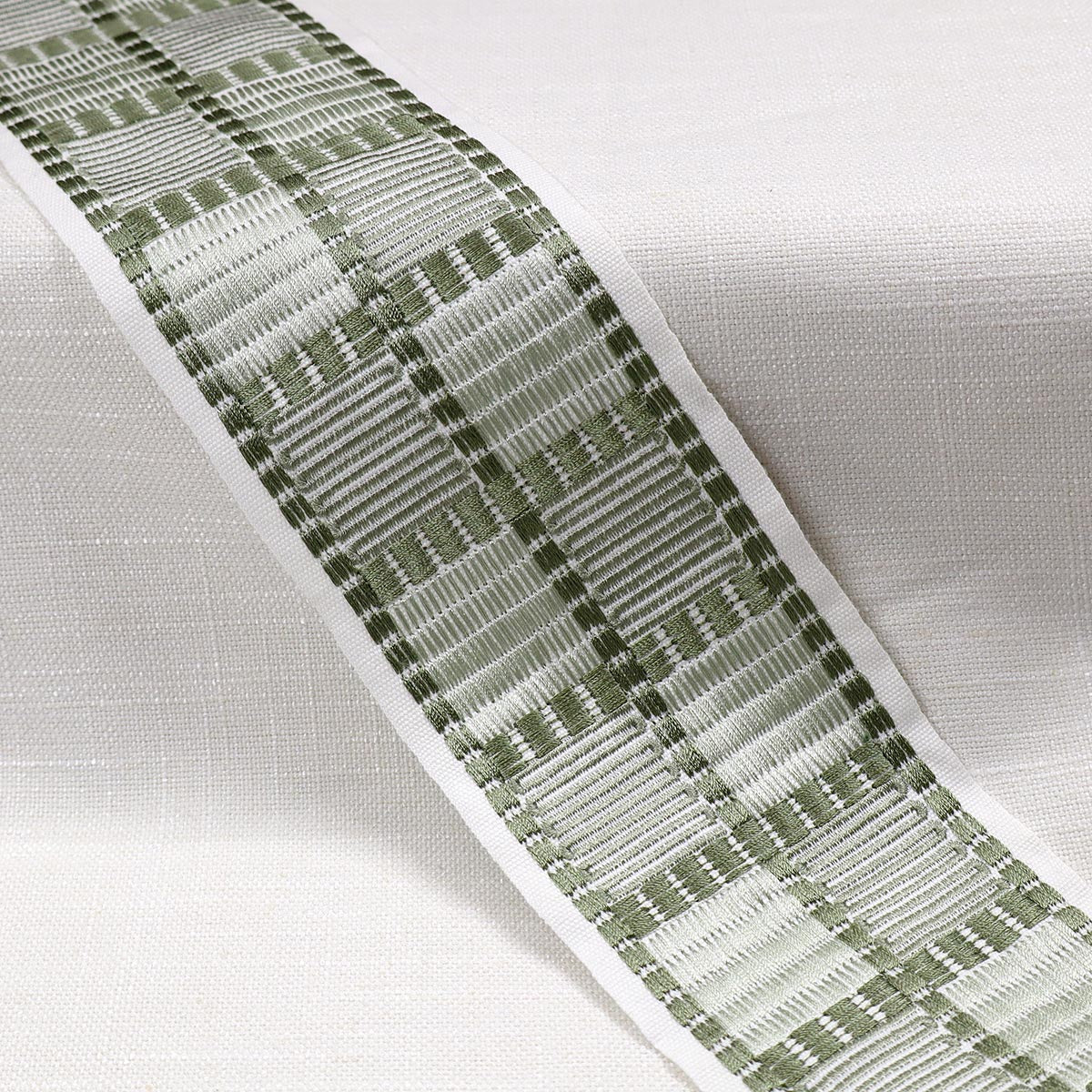 MagFabrics FENCI EMB TAPE THYME  | Atlanta Fabrics