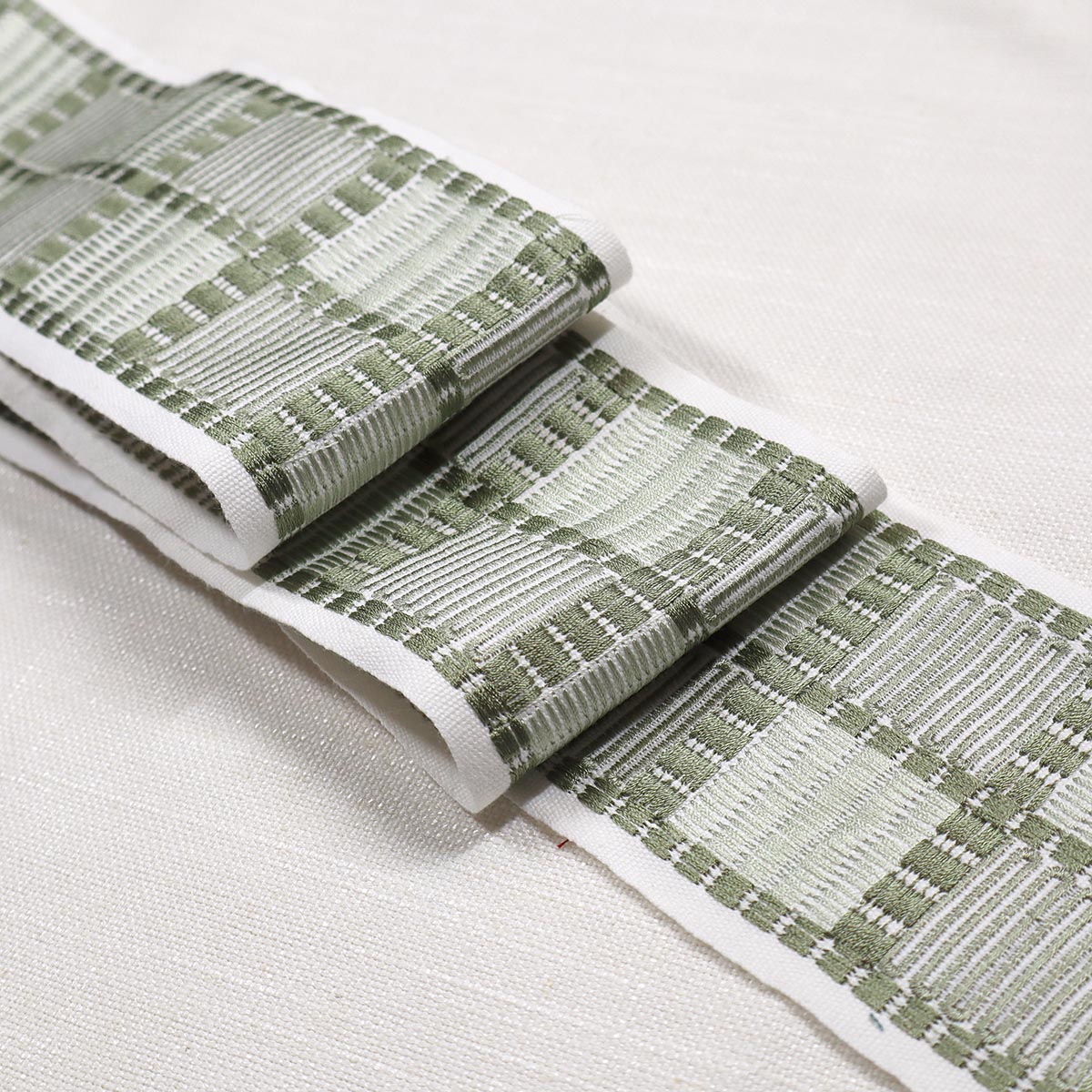 MagFabrics FENCI EMB TAPE THYME  | Atlanta Fabrics