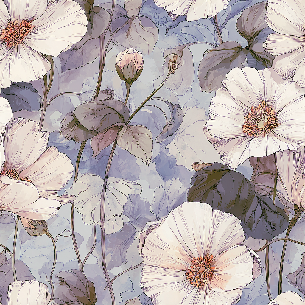 William West Designs Fablegarden Storm Fabric | Atlanta Fabrics