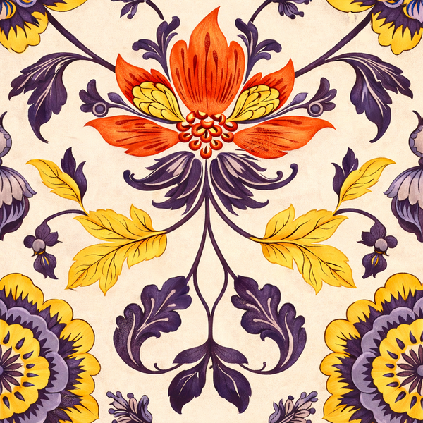 Atlanta Fabrics Fairyland Aubergine Fabric | Atlanta Fabrics