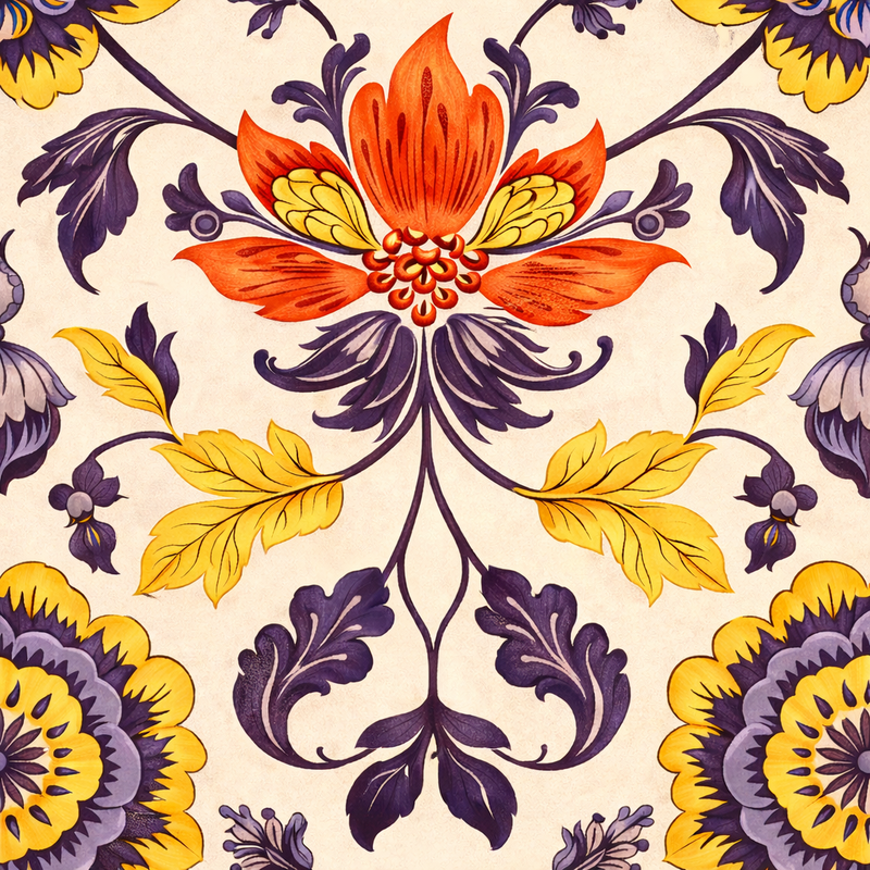 Atlanta Fabrics Fairyland Aubergine Fabric | Atlanta Fabrics