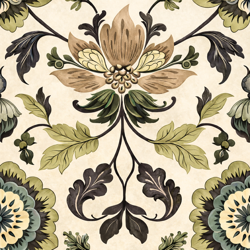 Atlanta Fabrics Fairyland Sage Fabric | Atlanta Fabrics