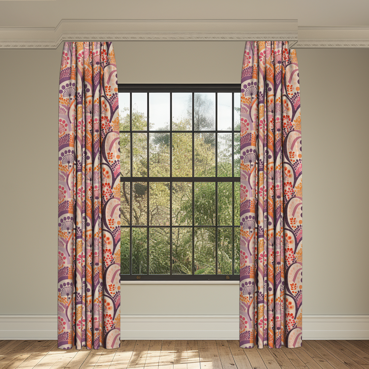 Fleetwood Pink Made to Measure Curtains