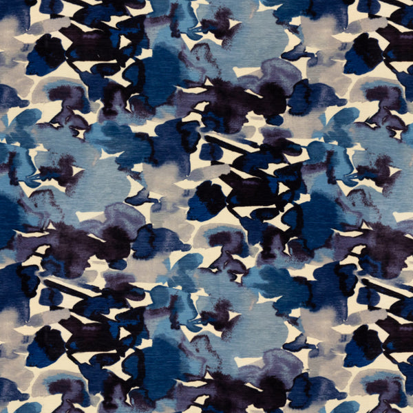 RM Coco Florabella Indigo Fabric | Atlanta Fabrics