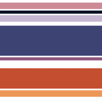 William West Designs Folly Stripe Aubergine Fabric | Atlanta Fabrics