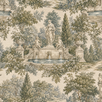 Fountain Orleans Wallpaper