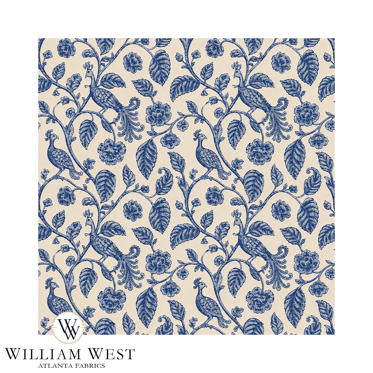 Foxglove Walk French Blue