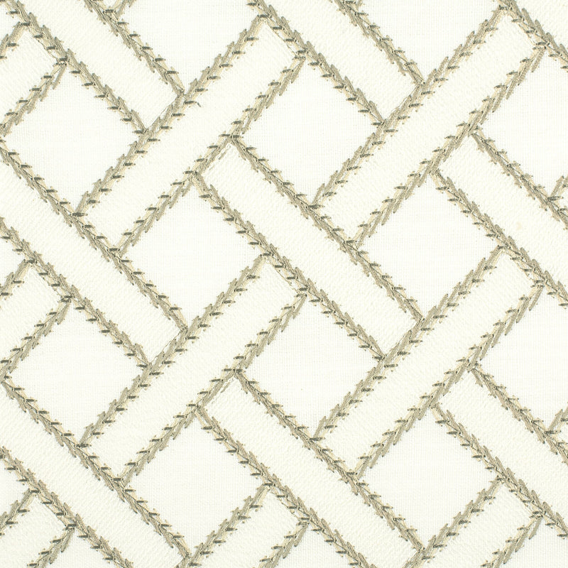 STOUT GIBBS 1 FLAX Fabric | Atlanta Fabrics