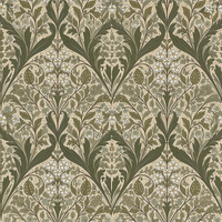 Atlanta Fabrics Garden at the Oak Olive Fabric | Atlanta Fabrics