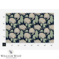 Atlanta Fabrics Georgina Blue Mist Fabric | Atlanta Fabrics