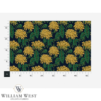 Atlanta Fabrics Georgina Gold Fabric | Atlanta Fabrics