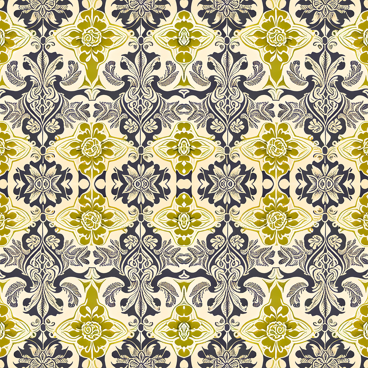 William West Designs Gibbs Citron Fabric | Atlanta Fabrics