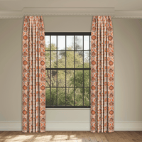 Gibson Terracotta Made to Measure Curtains