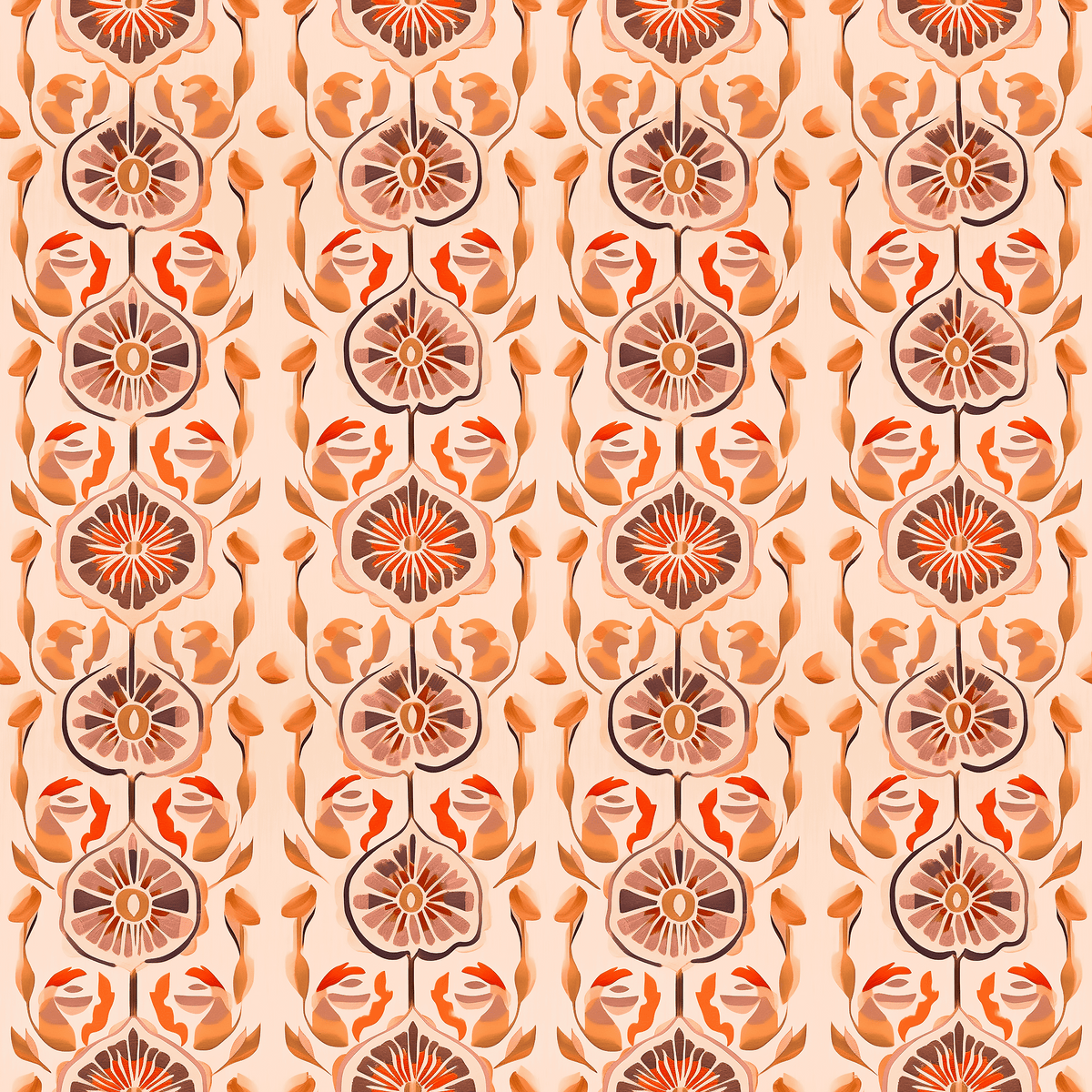 Gibson Terracotta Made to Measure Curtains
