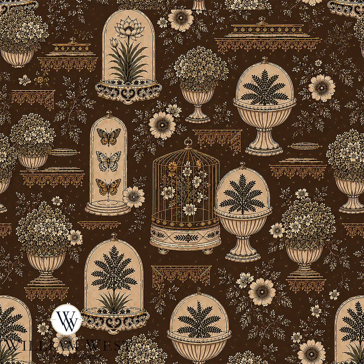 Atlanta Fabrics Glensheen Espresso Fabric | Atlanta Fabrics