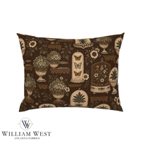 Atlanta Fabrics Glensheen Espresso Fabric | Atlanta Fabrics