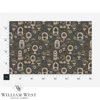 Atlanta Fabrics Glensheen Graphite Fabric | Atlanta Fabrics