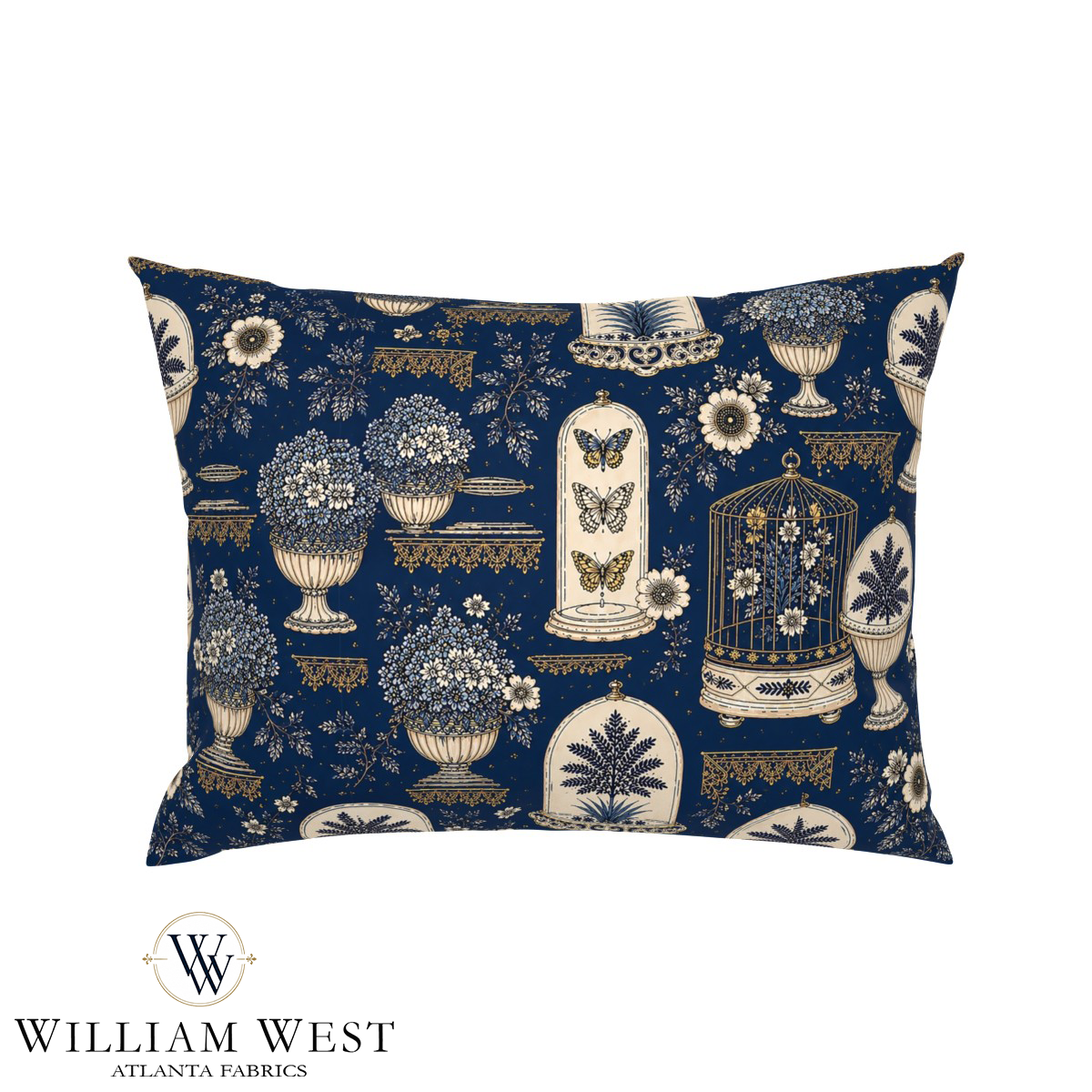 Atlanta Fabrics Glensheen Midnight Fabric | Atlanta Fabrics