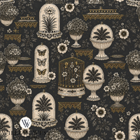 Atlanta Fabrics Glensheen Noir Fabric | Atlanta Fabrics