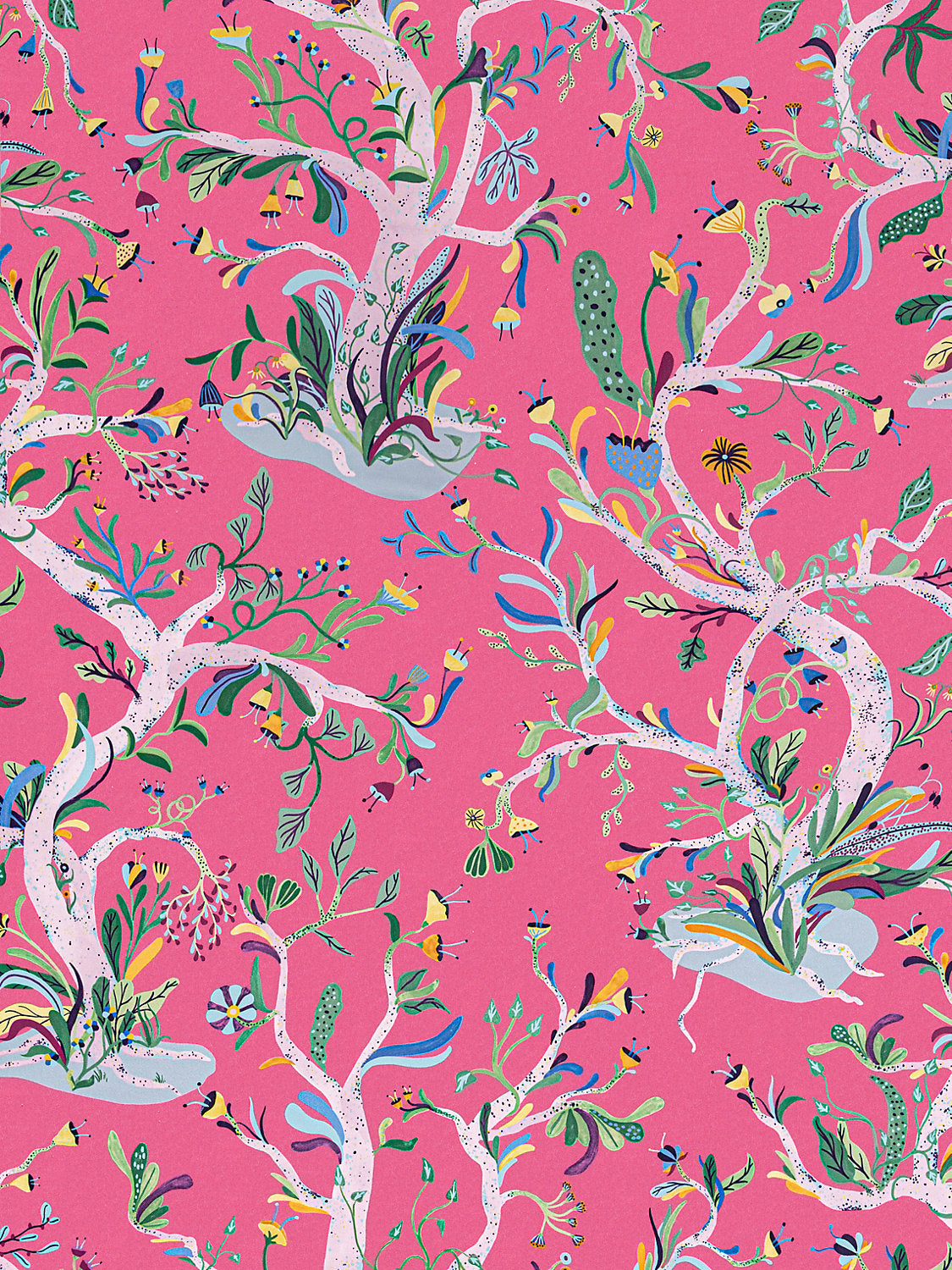 Hinson ENCHANTED MEADOW PEONY HN 0003 16654 Fabric | Atlanta Fabrics