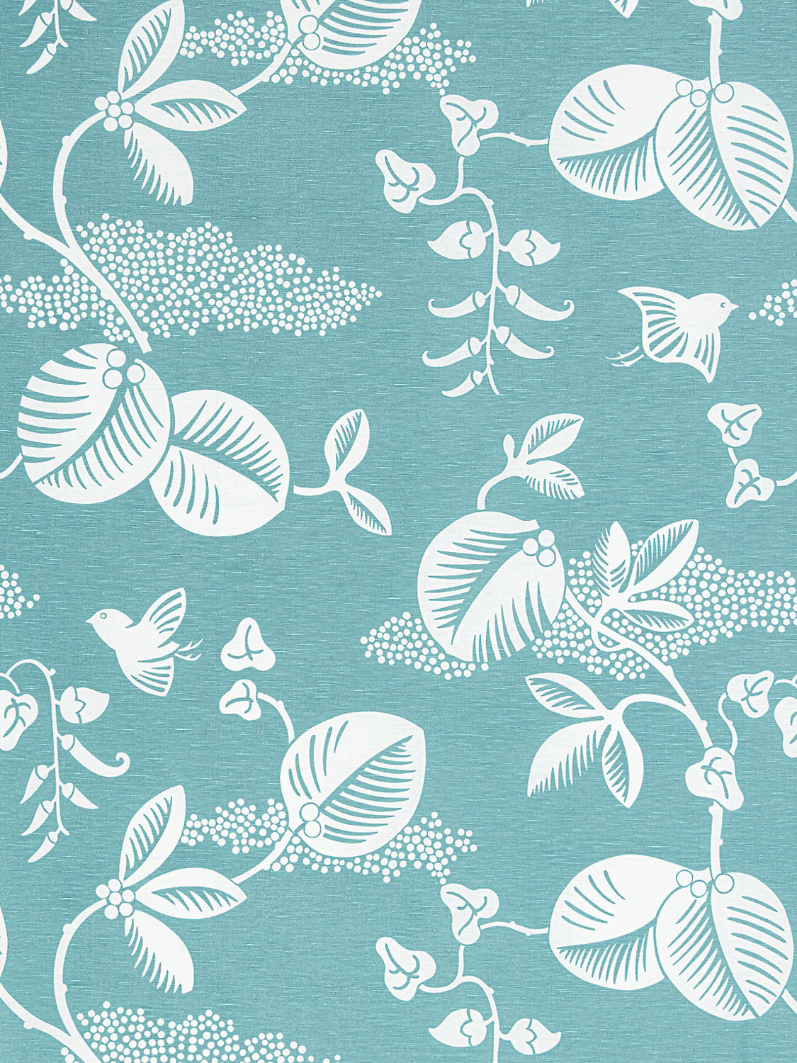 Hinson PEPPER TURQUOISE Fabric | Atlanta Fabrics