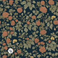Atlanta Fabrics Hawthorne Passage Terracotta Fabric Fabric | Atlanta Fabrics