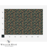 Atlanta Fabrics Hawthorne Passage Terracotta Fabric Fabric | Atlanta Fabrics