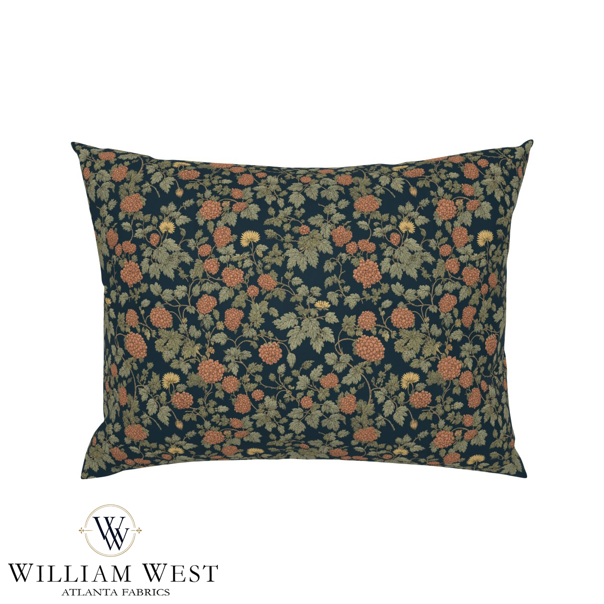 Atlanta Fabrics Hawthorne Passage Terracotta Fabric Fabric | Atlanta Fabrics